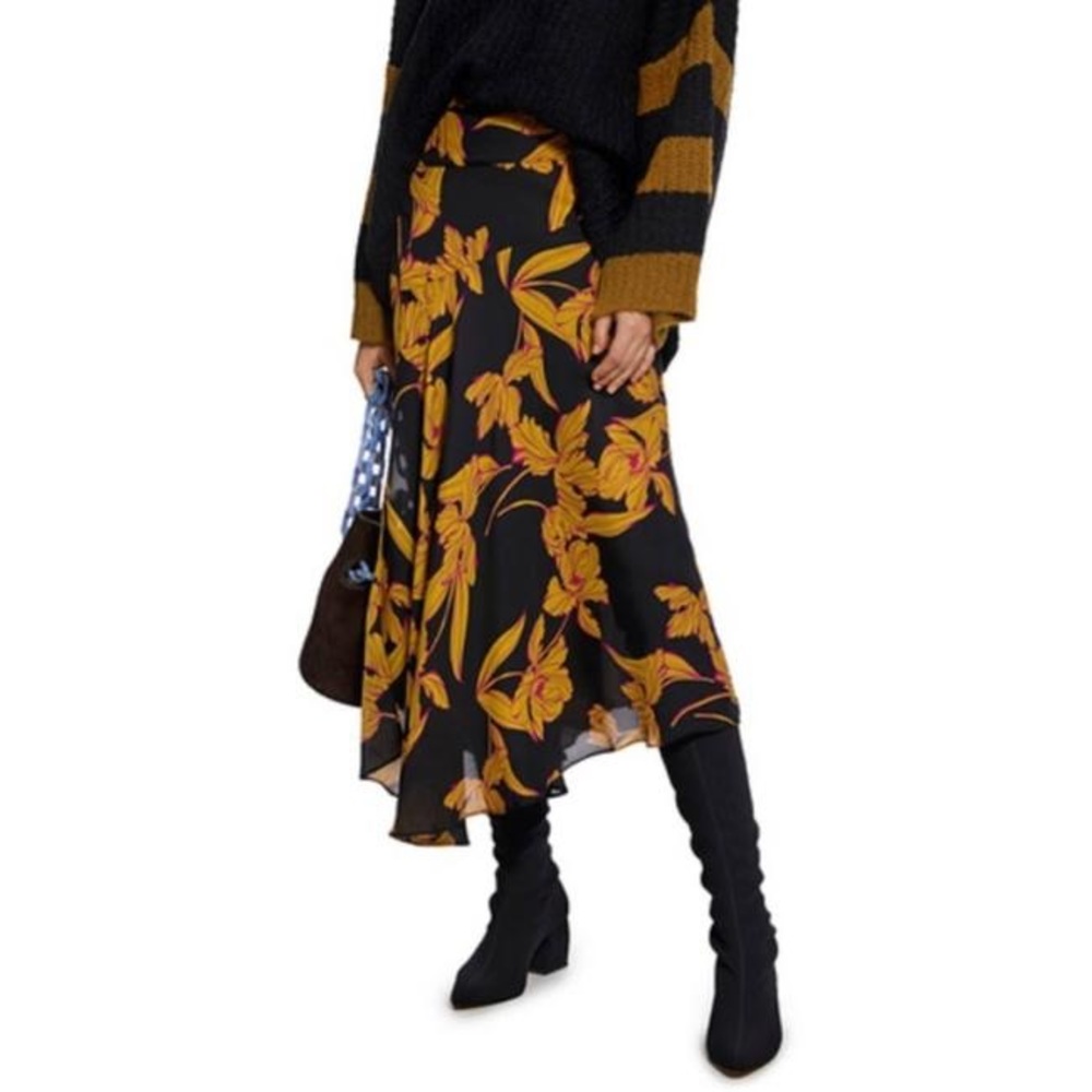 A.L.C. Printed skirt size 4